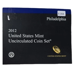 Set monete non circolate 2012 Stati Uniti come nuove. Philadelphia 2012 US MINT - Foto 1 di 5