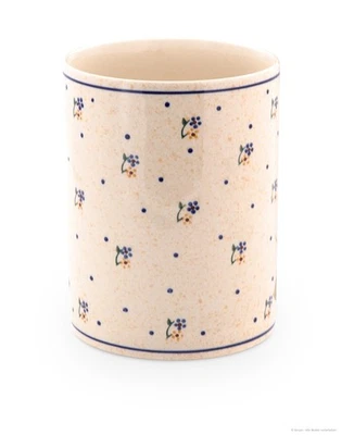 Original Bunzlauer Keramik 1,9L Vase "Sophia" Ø13xH17,6cm – Blumenvase Dekor 111 - Bild 1 von 3