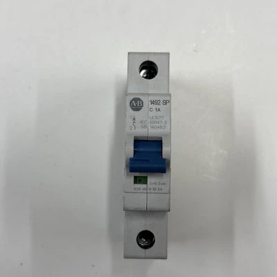 Allen Bradley 1492-SPM1C010 Supplementary Protector Ser. D Circuit Breaker NEW - Image 1 of 4