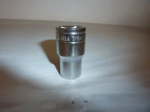 Blackhawk 40114 1/2" Dr. 12 Pt. Shallow Socket 7/16" - Picture 1 of 7