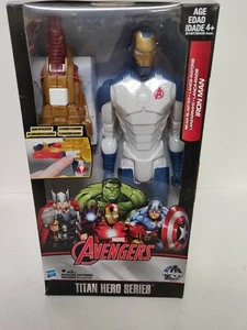 MARVEL AVENGERS TITAN HERO SERIES BEAM BLASTER IRON MAN 12-INCH ACTION FIGURE - Picture 1 of 6