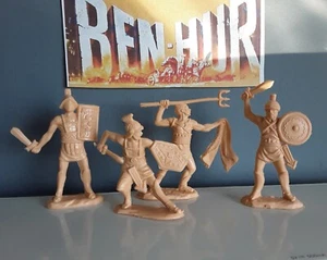 Gladiators, 50/60's Reamsa Ben-Hur series, toy soldiers reissue. - Picture 1 of 7