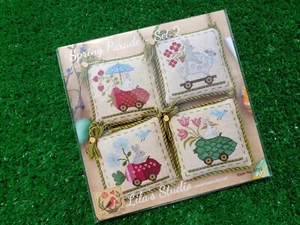 Spring Parade Set 1  - Cross Stitch Pattern Chart - Lila's Studio - Picture 1 of 4