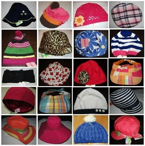 Gymboree hat girl 5 6 7 8 & up 9 10 12 UPICK NEW beret cadet sweater sun ++ - Picture 1 of 24