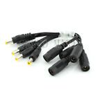 5pcs DC Power Supply Converter Cable 5.5x2.1mm Female to 4.8x1.7mm Male Plug