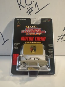 Racing Champions Mint Motor Trend 1950 Ford Coupe Diecast Emblem & Stand Htf - Picture 1 of 4