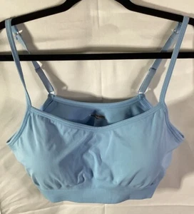 ATHLETA BLUE D-DD EXHALE SPORTS BRA LARGE - Picture 1 of 5