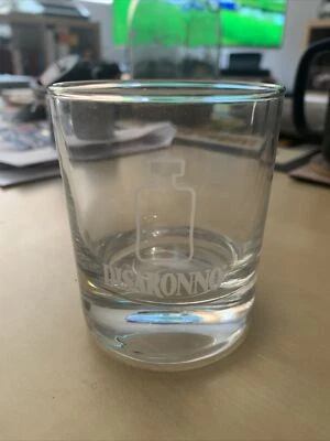 Disaronno Amaretto Glass Logo X1 Clear Bar Man Cave Gift Novelty Preloved - Image 1 of 4