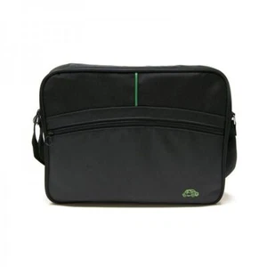 Original Marca Fiat 500 Bolso de Coche Negro Tablet Bolso Mensajero Maletín Correa Estuche - Imagen 1 de 7