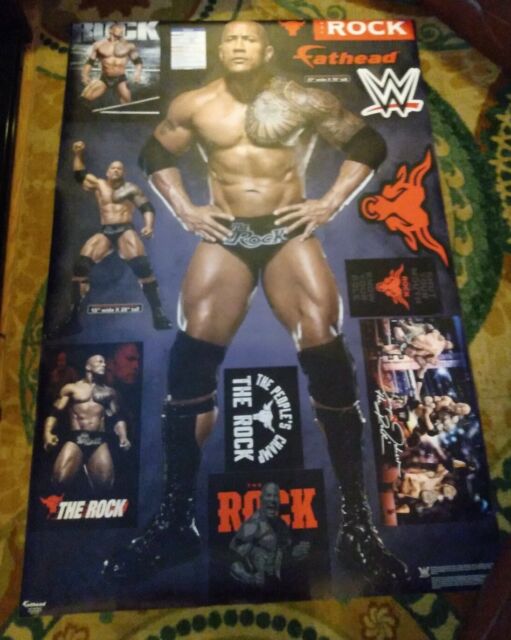 The Rock Vinyl Sticker Dwayne Johnson Meme 90's Wrestler 