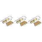  3pcs 2.35mm Micro Drill Self-tightening Drill Bit Clamp Hand Drill Small