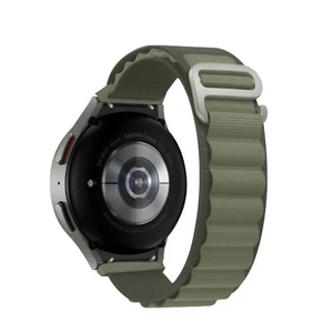 für Samsung Galaxy Watch 5 / 5 Pro / 4 Nylonarmband – Khakigrün - Zdjęcie 1 z 6