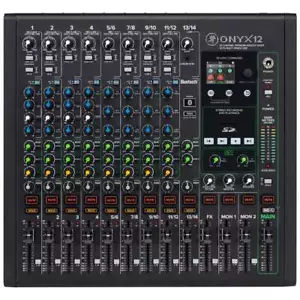 Mackie Onyx12 12-Channel Premium Analog Mixer w/Multi-Track USB - Picture 1 of 4
