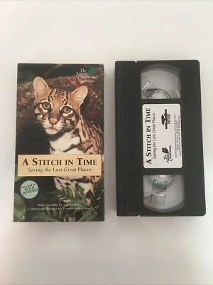 A Stitch In Time: Saving The Last Great Places VHS Video  - Image 1 of 4