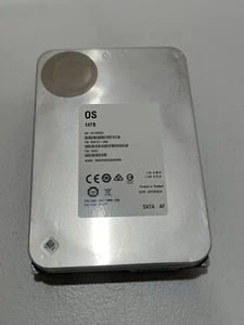 WL 14TB SATA 7200RPM HDD Comparable Exos X20 Enterprise Low Hrs Manufacture 2024 - Picture 1 of 2