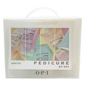 OPI Pedicure 6 Piece Trial Kit Foot Spa Soak Soften Feet Smooth Scrub Massage - Picture 1 of 2
