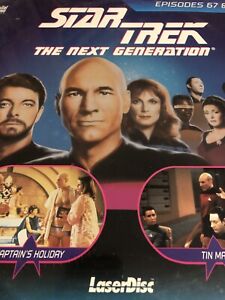 STAR TREK THE NEXT GENERATION Episodes 67 & 68 LaserDisc Laser Video Disc