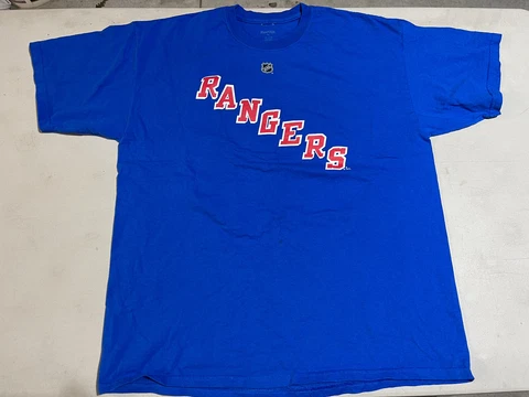 Reebok HENRIK LUNDQVIST No. 30 New York Rangers T-Shirt   XL Cover