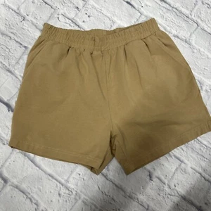 Lounge Shorts Tan. Elastic Waist Small - Picture 1 of 6
