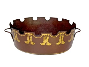 KÜHLERGLAS aus altem bemaltem Blech ENDE 18. Anfang 19. Jh. - Bild 1 von 19