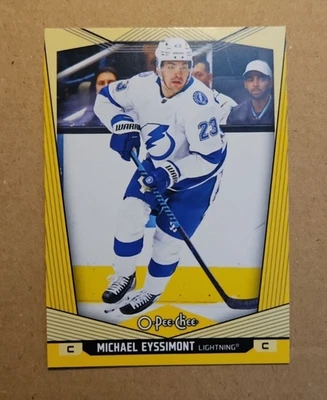 Michael Eyssimont - Lightning - 2024-25 O-Pee-Chee - Yellow Parallel - #301 - Image 1 of 2