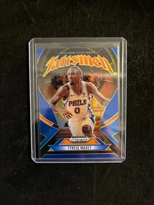 2024-25 Panini Prizm Black Talismen Blue Prizm Tyrese Maxey 083/199 76ers #17 - Picture 1 of 2