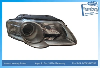 Gebr. Original VW Passat B6 H7/H7 Frontscheinwerfer Rechts 3C0941006AA #3628 - Bild 1 von 3
