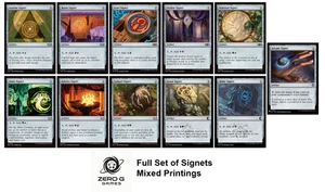 MTG - Full Set of Signets - Mixed Printings - 11x Bundle - Near Mint - Picture 1 of 1