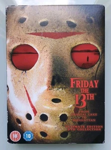 Friday the 13th – Ultimate Edition DVD Collection (Region 2, PAL, UK) – Rare OOP - Picture 1 of 6