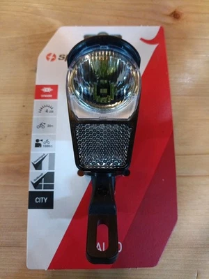 LED Fahrradscheinwerfer Spanninga Galeo TP LBI 13065 für Nabendynamo  StvZO NEU - Bild 1 von 3