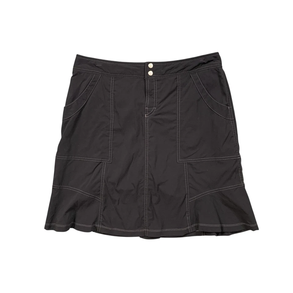 Lucy Skort Mujer M Mediano Negro Mezcla de Nailon Elastizado Forrado Bolsillos Ropa Activa Foto 1 de 4