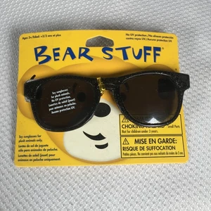 Build A Bear Workshop Bear Stuff Sonnenbrille schwarz gesprenkelt neu - Bild 1 von 2