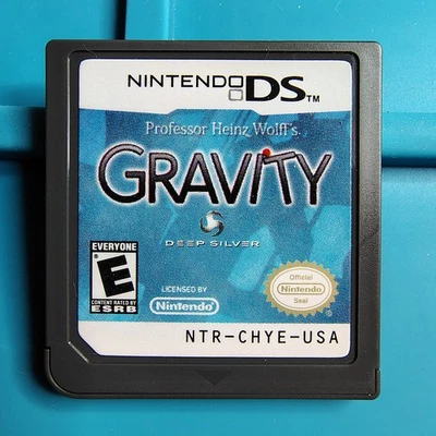 Professor Heinz Wolff's Gravity for Nintendo DS 3DS Authentic Tested Loose - Image 1 of 4