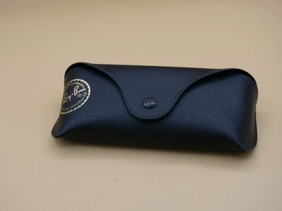 Ray Ban Negro Protector Lado Duro Anteojos de Aviador Gafas de Sol Estuche Foto 1 de 4