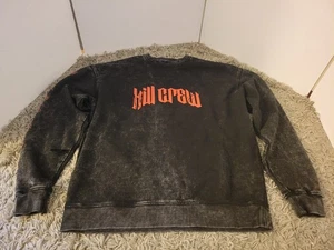 Kill Crew Snarling Wolf Sweatshirt Size S Black Porrada Series Vol 1 Team KLCW - Picture 1 of 8