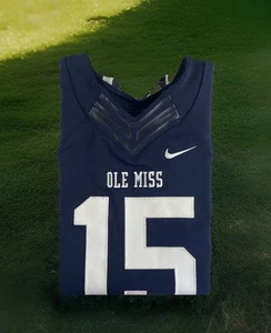 Maglia calcio Nike uomo Ole Miss Rebels #15 taglia Medium NUOVO - Foto 1 di 9