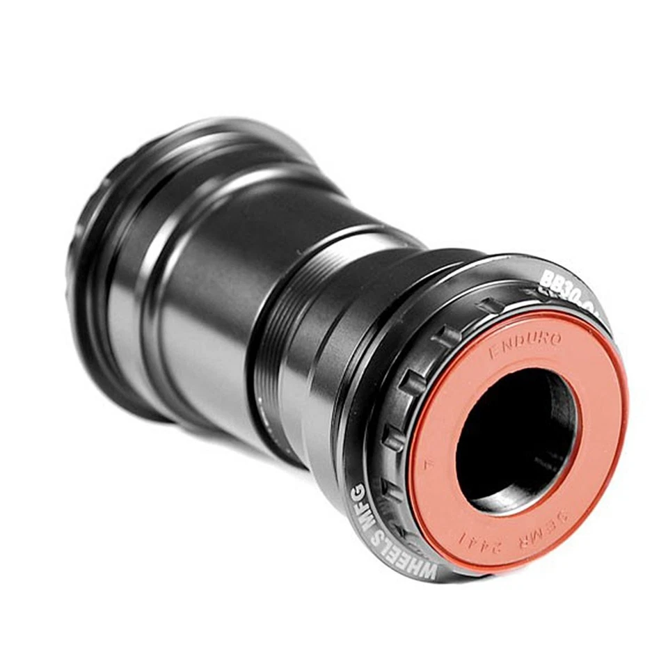 Soporte inferior BB30 a fueraborda con ABEC 3 rodamientos, negro, Shimano 24 mm Spi... Foto 1 de 1