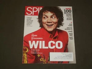 2009 AUGUST SPIN MAGAZINE - WILCO COVER - GREAT PHOTOS - B 2084 - Picture 1 of 2