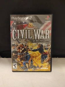 Playstation 2 PS2 Civil War Secret Missions Video Game Complete - Picture 1 of 4