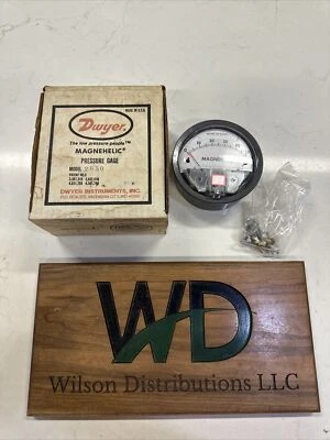 DWYER 2050 Pressure Gauge,0 to 50 In H2O - Image 1 of 3