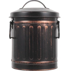 Hot Ash Bucket Fire with Lid Fireplace Practical Storage Cleaning Fireplaces - Picture 1 of 12