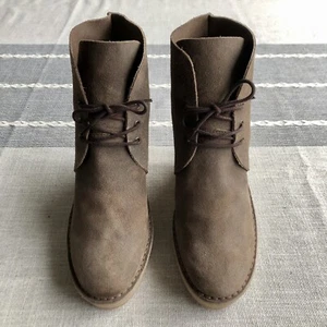 Excellent Pierre Hardy Suede Platform Wedge Desert Chukka Boots In UK Size 38 - Picture 1 of 7