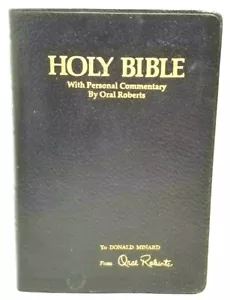 Bibel, mit persönlichem Kommentar von Oral Roberts. (DM3) - Bild 1 von 9