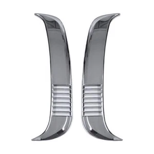 For Toyota Hiace Commuter 1998-2004 Rear Pillar Cover Pair Chrome Trim - Picture 1 of 8
