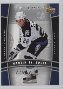 2006-07 Upper Deck Trilogy Martin St Louis #90 HOF