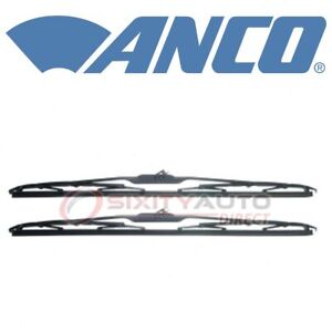 2 pc ANCO Front Wiper Blade for 1986-1991 Mercedes-Benz 560SEC - Windshield wq