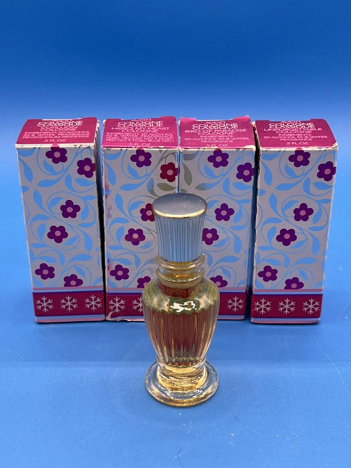 Lot 4 VTG Avon Cologne Classique .5 Ozs Read Various Types - Image 1 of 2