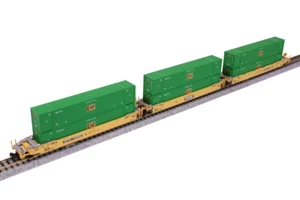 Kato 106-6187 N Scale Gunderson MAXI-IV TTX "Original Logo" Well Car Set #732256 - Picture 1 of 1