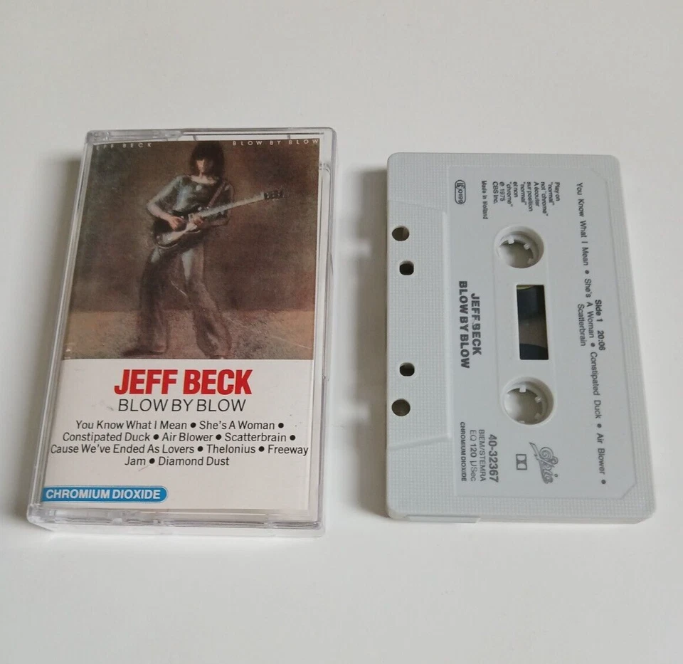 JEFF BECK BLOW BY BLOW CASSETTE TAPE EPIC CBS 1983 Foto 1 de 1