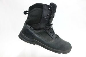 DANNER Lookout Black Sz 10.5 D Men Side-ZIp 8" Tactical Leather Military Boots